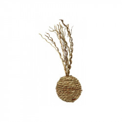 Mačja igrača - balon z morsko travo, 4,5 cm