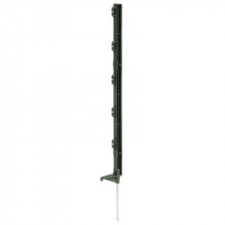 Stebriček za električno ograjo, plastika zelena, 70 cm