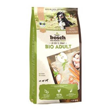 Bosch Dog BIO odrasli piščanec + jabolko 1 kg