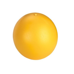Pasja igrača - lebdeči plastični balon, 30 cm, rumen  