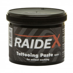 RAIDEX črnilo za tetoviranje, 600 g, črna za živali