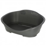 Plastično ležišče SLEEPER 4, 88 × 62 × 35,5 cm, sivo