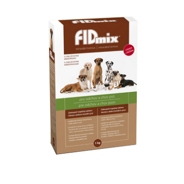FIDmix za vzrejo in vzrejo psov 1 kg, 10 kg