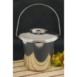 Vedro iz nerjavečega jekla s pokrovom 11l