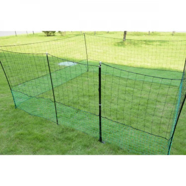 Neprevodna mreža - 2 količka 1,25 m × 12 m z vrati